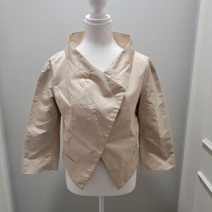 Chic Women's Tan Bomber Jacket